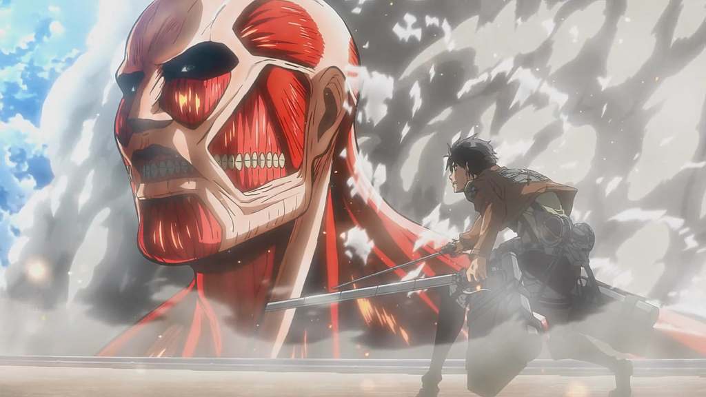 Shingeki no Kyojin: 6 Motivos que vão fazer você pedir "Só mais um episódio" 2 shingeki no kiojin é um anime colossal!