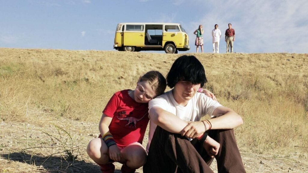 Pequena Miss Sunshine A vida e uma Kombi quebrada 8