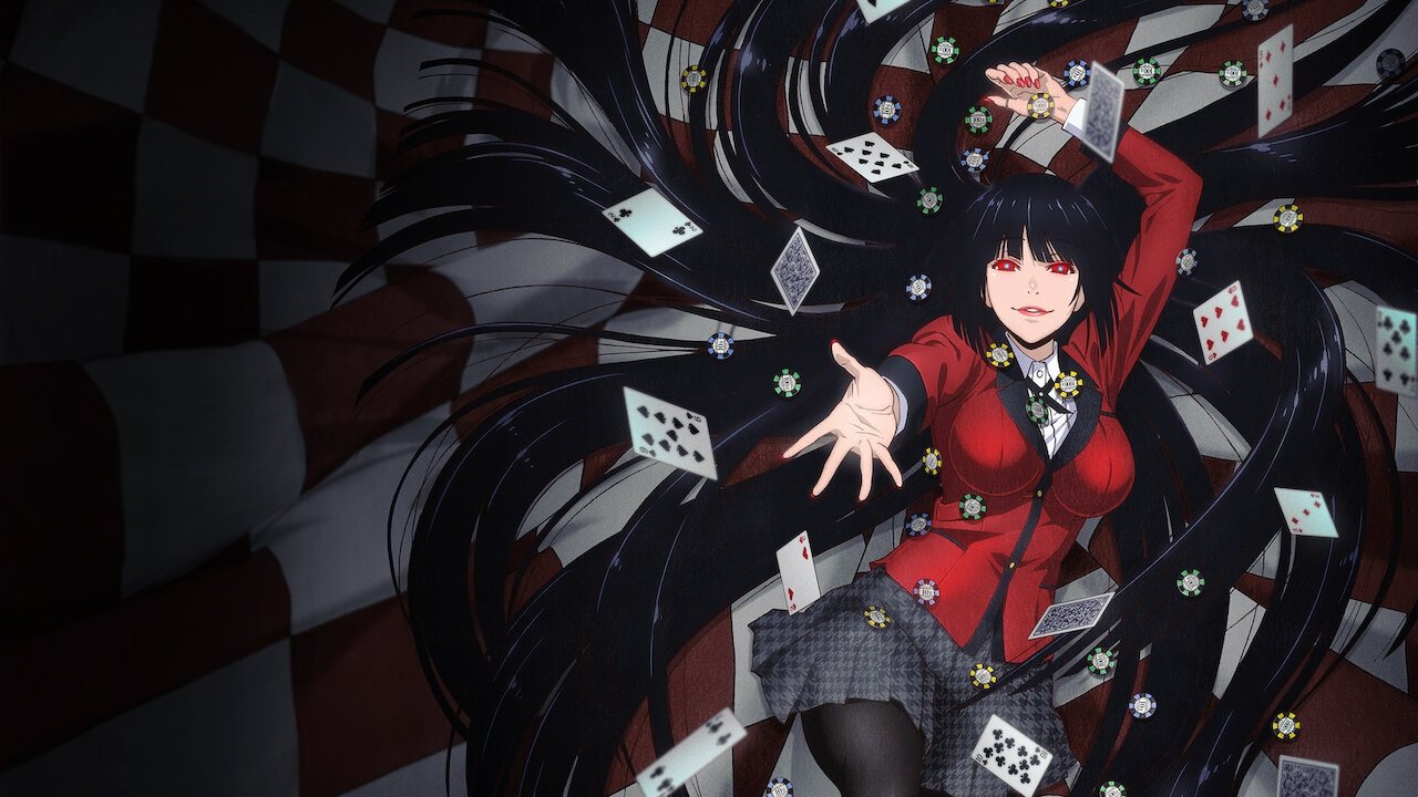 Kakegurui | 1ª Temporada é uma aposta psicodélica para os fãs de anime